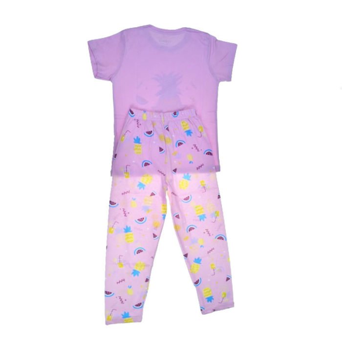 Pijama pentru fete Mini Junior PJ-61546, Roz [2]