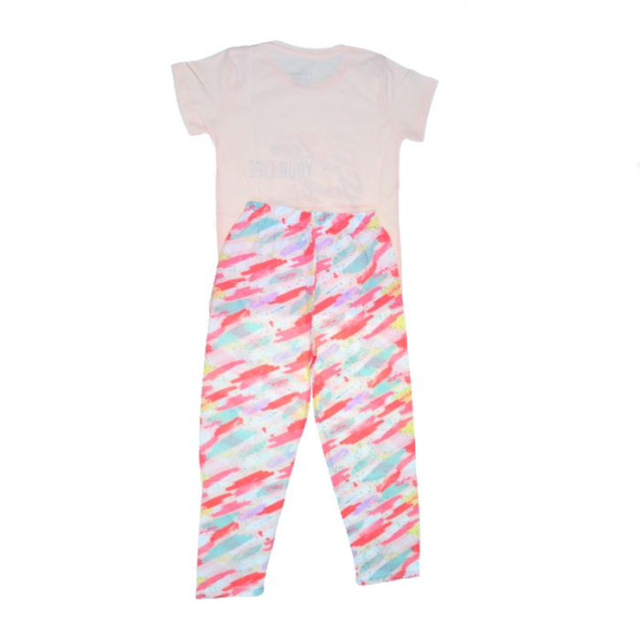 Pijama pentru fete Mini Junior PJ-76953, Roz [2]