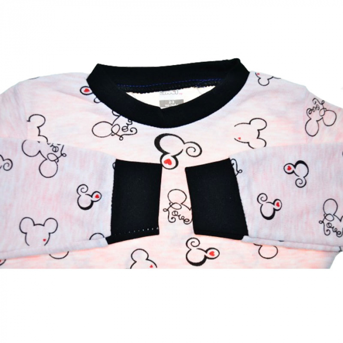 Pijama pentru fete Mini Junior PJMMJ-4006M, Roz [4]