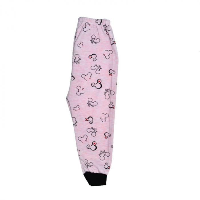 Pijama pentru fete Mini Junior PJMMJ-4006M, Roz [3]