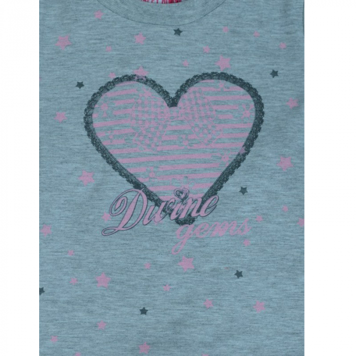 Pijama pentru fete Happy House ACC-G038-45273-86, Gri [4]