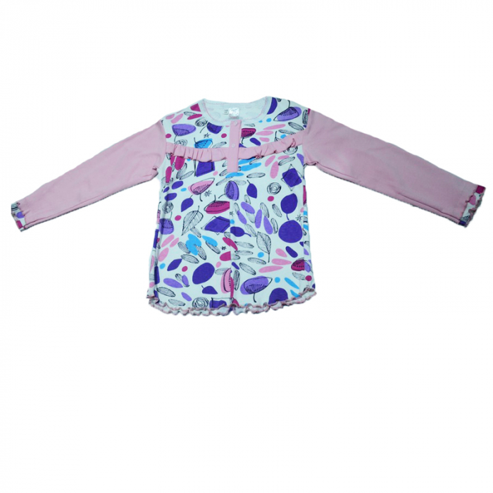 Pijama pentru fete Pifou 9003-122, Roz [3]