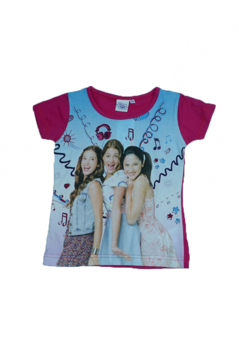 Pijama pentru fete Violetta Setino 830-859F-116, Fucsia [3]