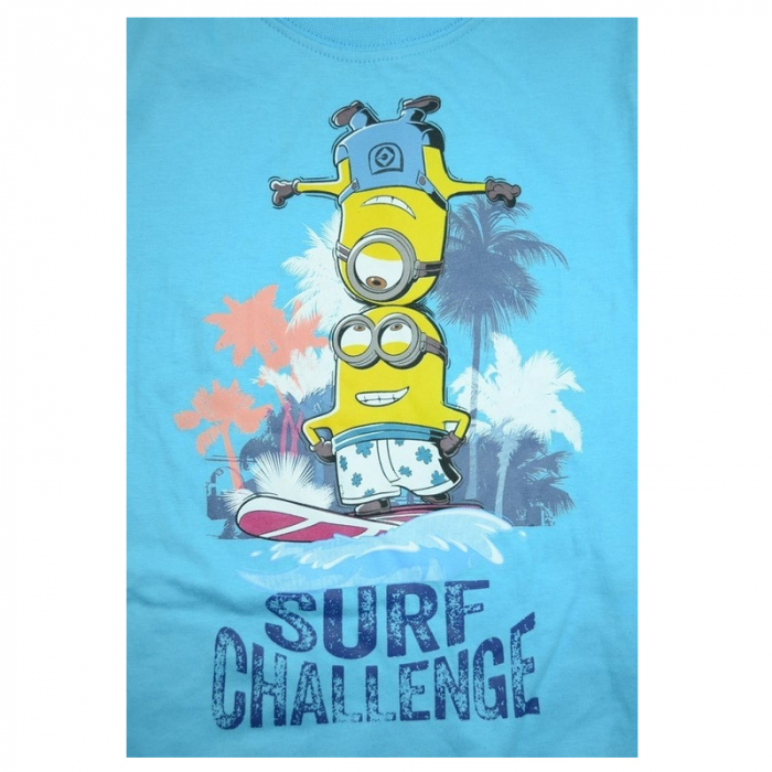 Pijama de vara pentru baieti Sun City Minions EP2153-128, Multicolor [2]