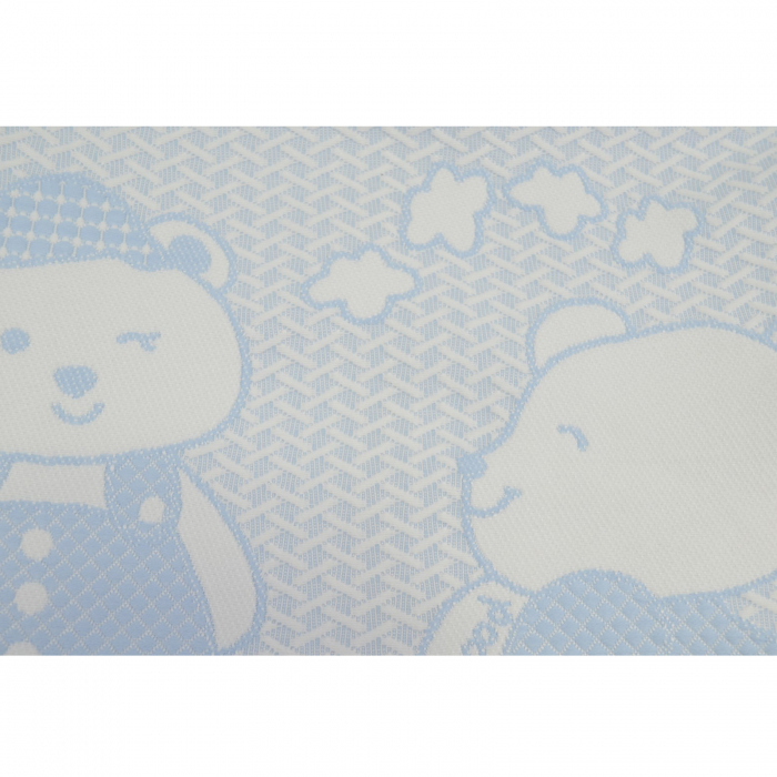 Pled 100 x 80 cm pentru baieti OEM 660, Albastru [2]