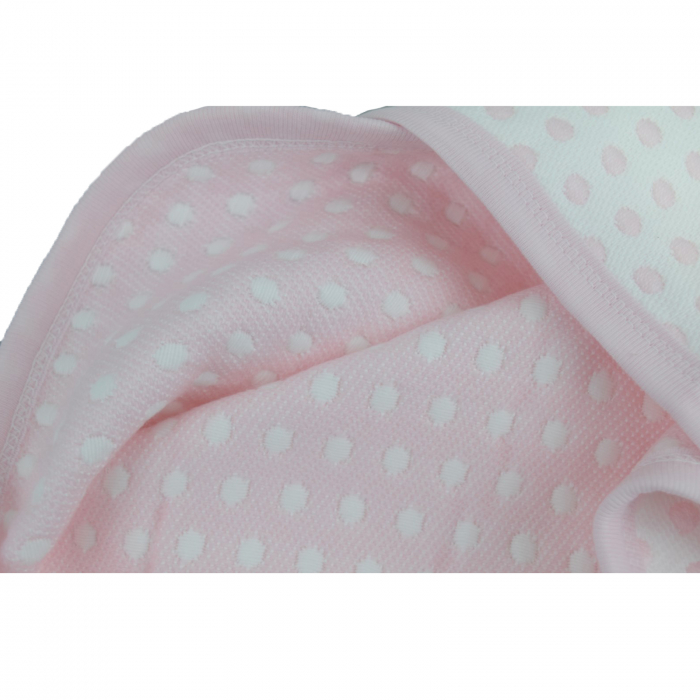 Pled 100 x 80 cm pentru fete OEM PRR-15, Roz [3]