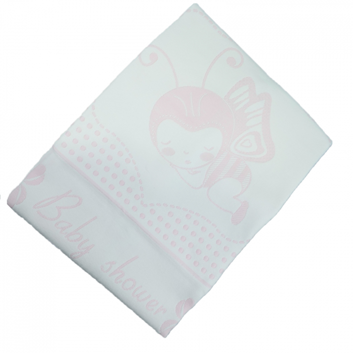 Pled 100 x 80 cm pentru fete OEM PRR-15, Roz [4]