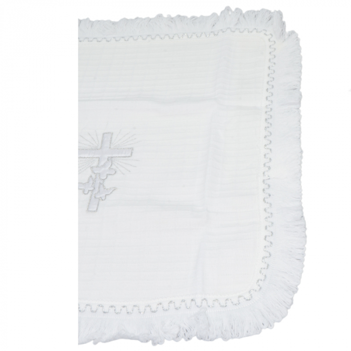Pled pentru botez 45 x 40  cm Mini Junior Eke-24, Alb [3]