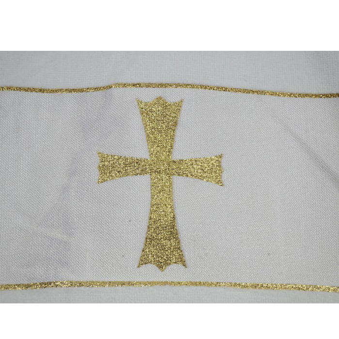Prosop 70 x 140 cm pentru copii Mini Junior 890_0 luni+, Alb [2]
