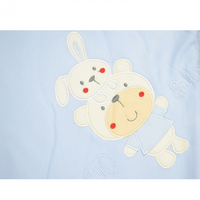 Pled 75 x 85 cm pentru baieti Mini Junior 60-87, Albastru [2]