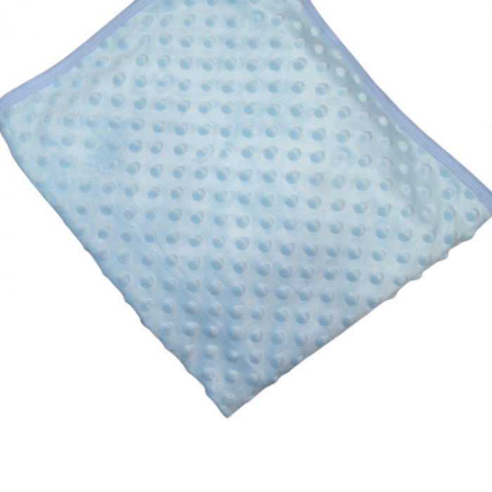 Pled 80 x 90 cm pentru baieti Mini Junior BBY-29, Albastru [2]