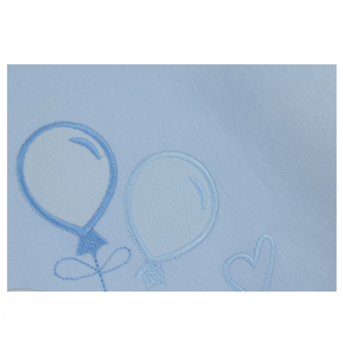 Pled 85 x 80 cm pentru baieti Mini Junior 60-85AR, Albastru [2]