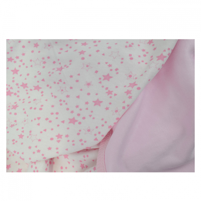 Pled 85 x 85 cm pentru fete Mini Junior 65-100RO, Roz [2]
