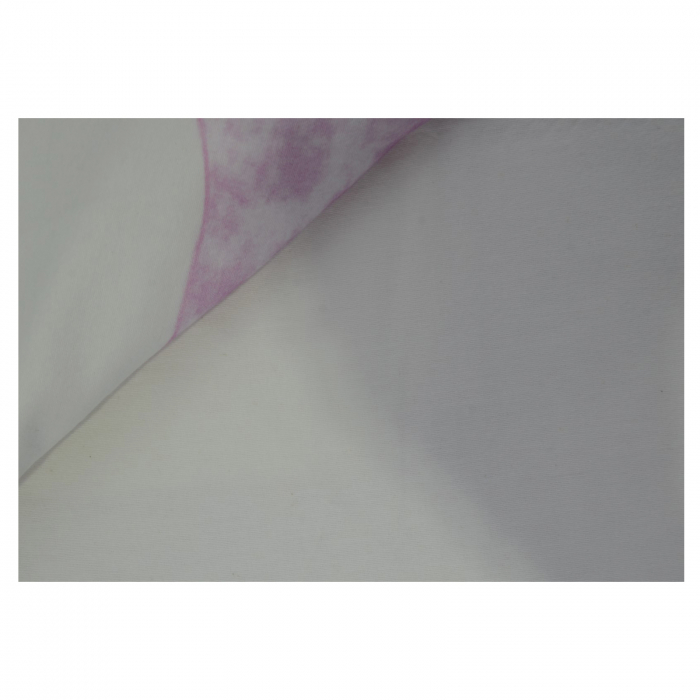 Pled 85 x 85 cm pentru fete Mini Junior 85-58, Alb [2]