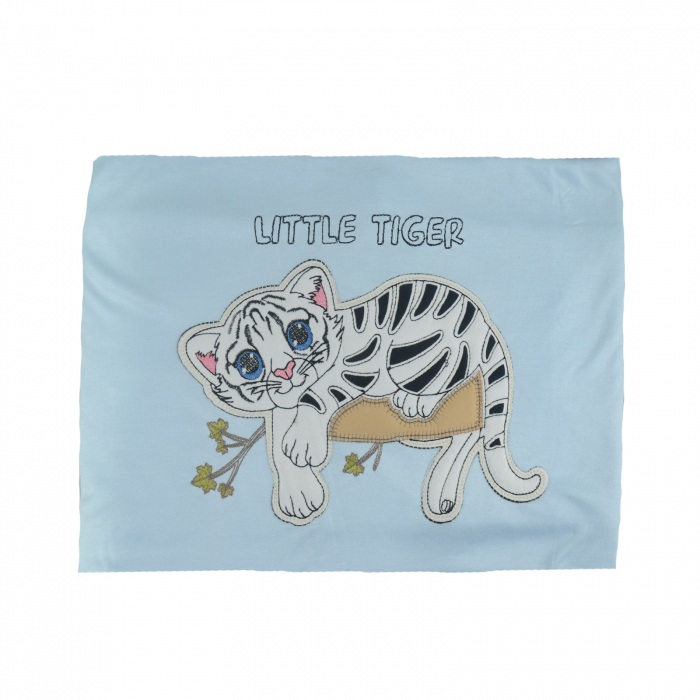 Pled 90 x 85 cm pentru baieti Mini Junior 65-100AU, Albastru [1]