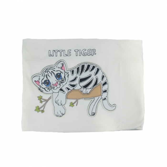 Pled 90 x 85 cm pentru copii Mini Junior 65-100C, Crem [1]