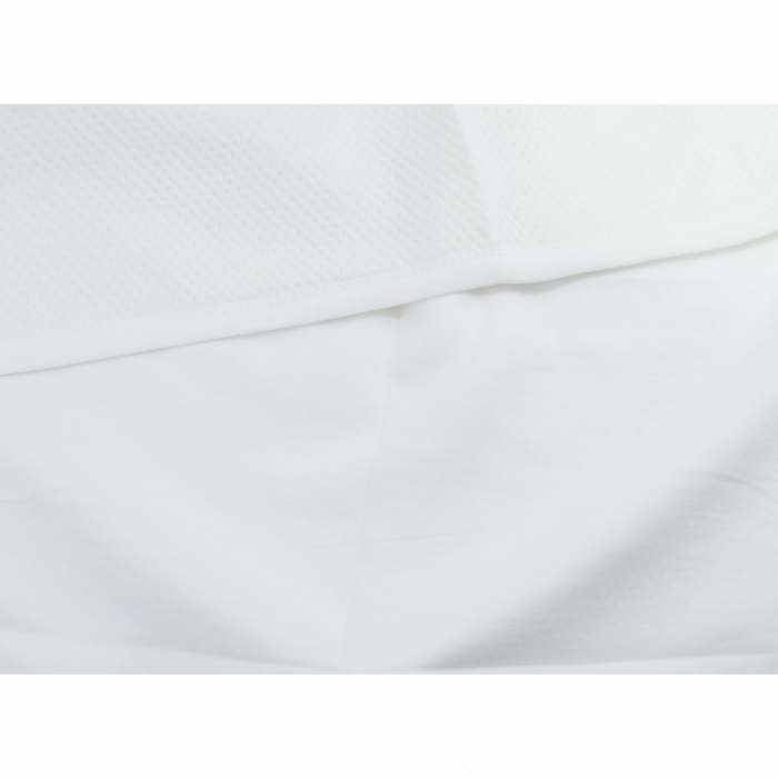 Pled 90 x 90 cm pentru fete Mini Junior BBW-19, Alb [2]