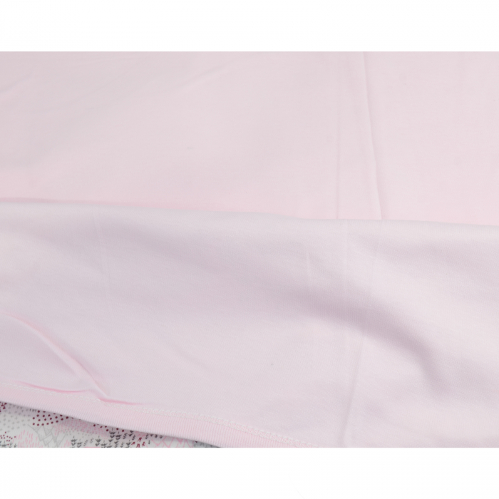 Pled 90 x 90 cm pentru fete Mini Junior BBW-27, Roz [2]