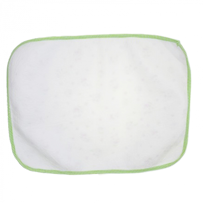 Aleza impermeabila si refolosibila din bumbac 65 x 45 cm pentru fete Mini Junior PL117, Multicolor [2]