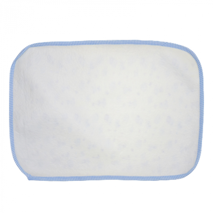 Aleza impermeabila si refolosibila din bumbac 60 x 40 cm pentru baieti Mini Junior PL110, Albastru [2]