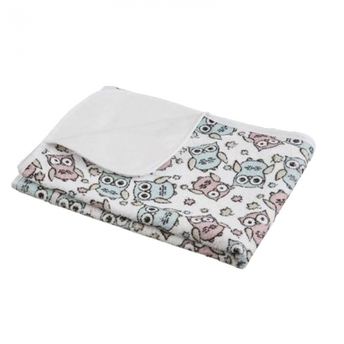 Aleza impermeabila si refolosibila din bumbac 70 x 50 cm Akuku A1042, Multicolor [2]
