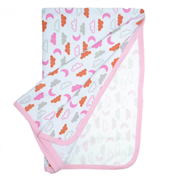 Paturica 75 x 75 cm pentru fete Mini Bimbi P110323, Multicolor [2]