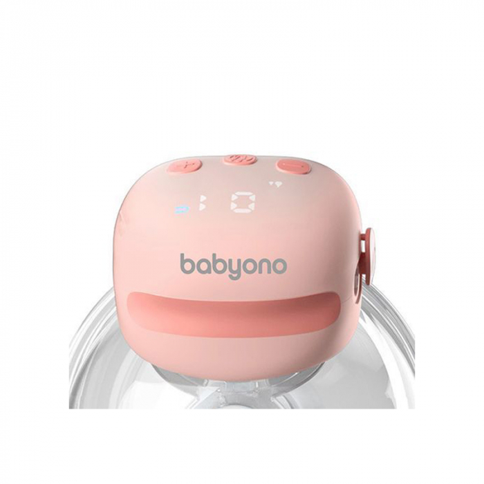 Pompa de san electrica BabyOno 1002R, Roz [2]