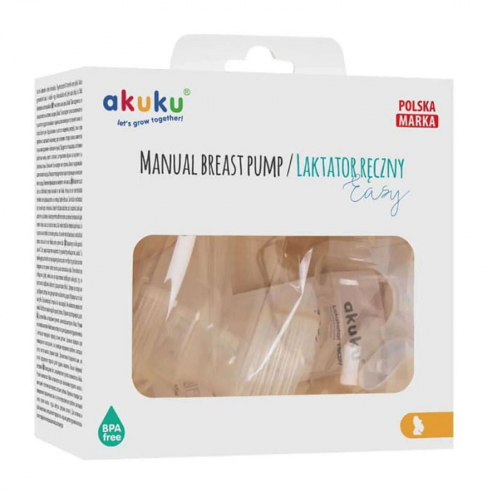 Pompa de san manuala Akuku Easy A0306, Transparent [3]