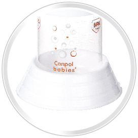 Pompa de san manuala cu clapeta Canpol Babies 12/205, Alb [3]