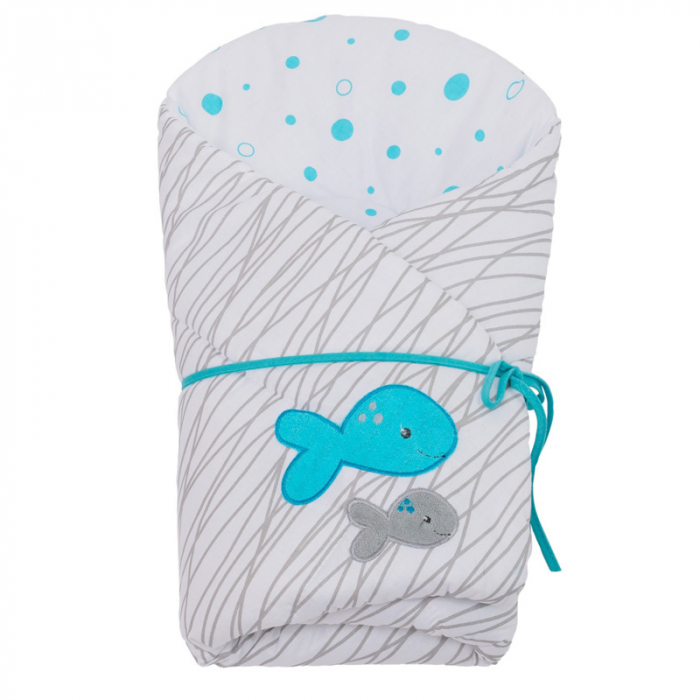 Port bebe 75 x 75 cm Ty i My Sea PB-01, Multicolor [3]