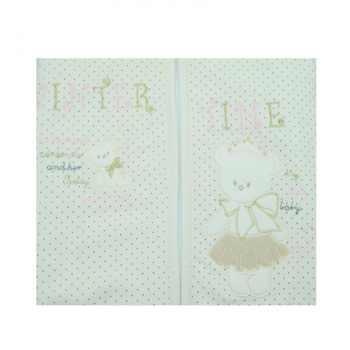 Port bebe 85 x 90 cm pentru Fete Bebelinna BBLN8-C, Crem [2]