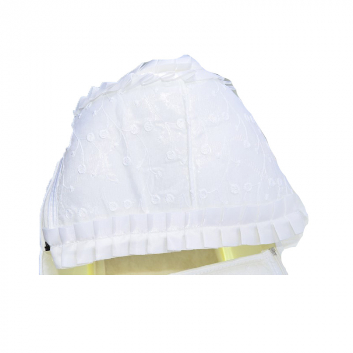 Port bebe elegant pentru bebelusi, Mini Junior 8500C, Crem [6]