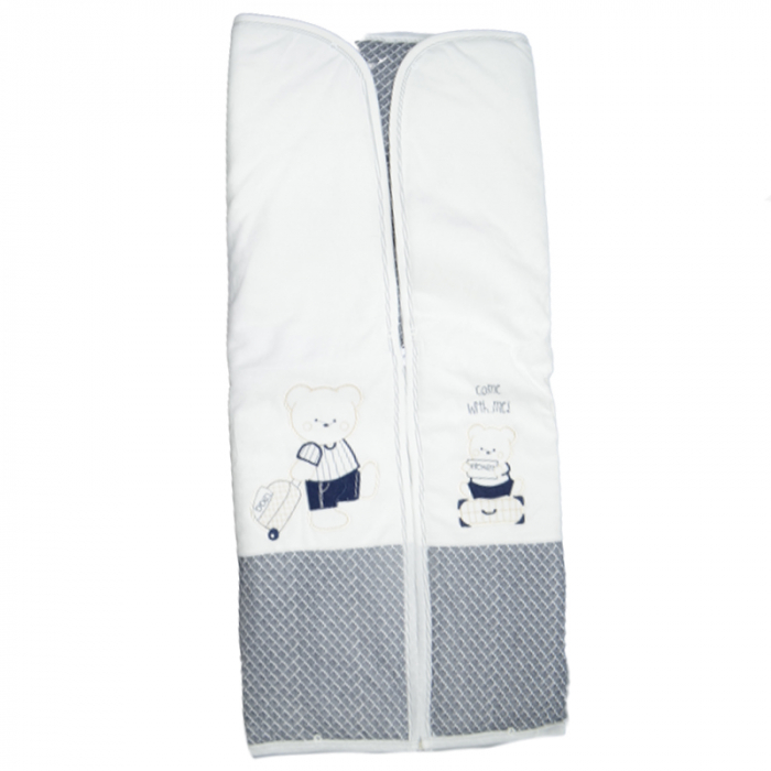 Port bebe pentru baieti 90 x 85 cm Bebelina 216BLE, Bleumarin [3]
