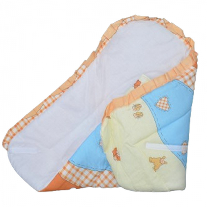 Port bebe pentru copii 55 x 30 cm Mini Junior 6102023-2, Portocaliu [4]