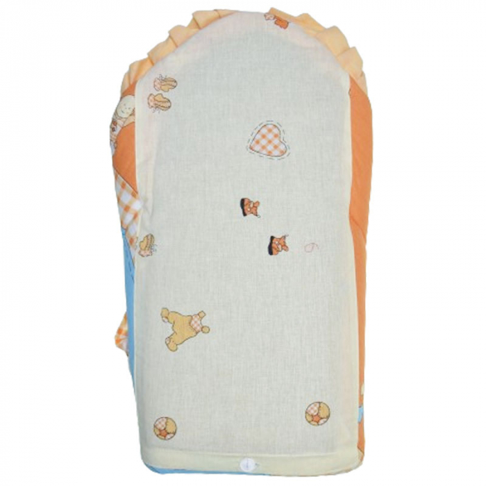 Port bebe pentru copii 55 x 30 cm Mini Junior 6102023-2, Portocaliu [2]