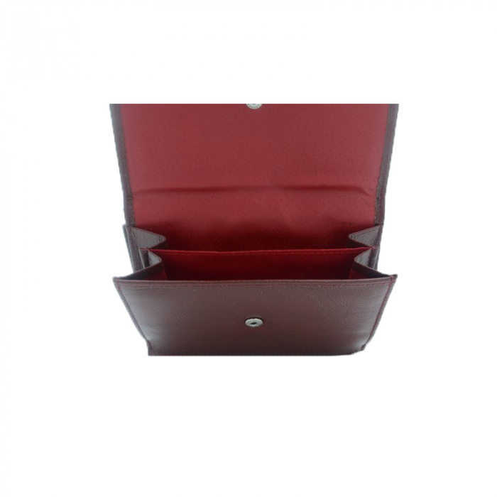 Portofel dama piele Hassion J017R, Rosu [6]