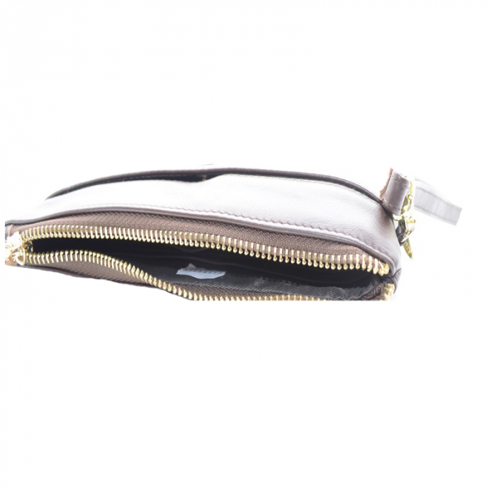 Portofel din piele pentru dama Mini Junior PPP-8, Maro [4]