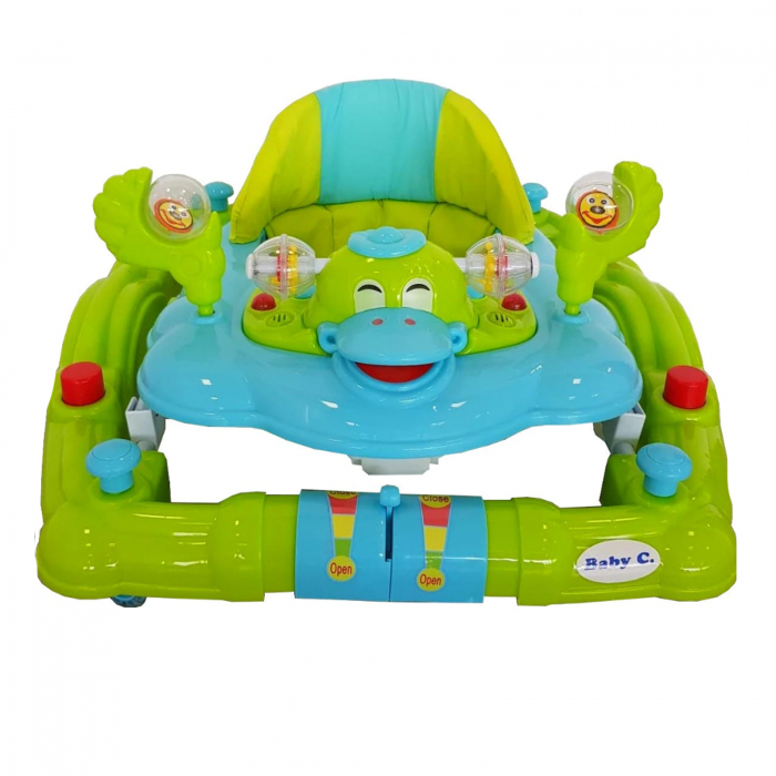 Premergator pentru copii 2 in 1 BabyCare PBCV-2, Verde [2]