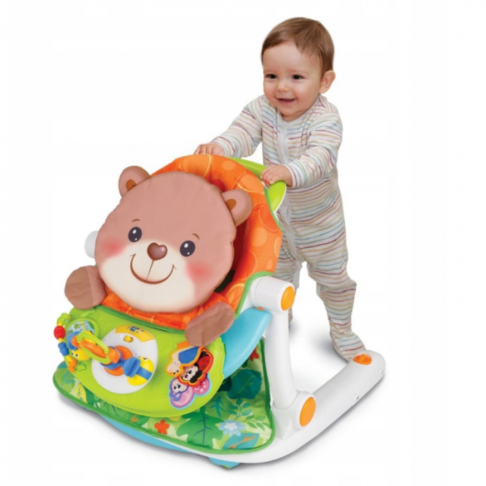 Antepremergator si fotoliu 2 in 1 pentru copii Smily Play 819736, Multicolor [2]