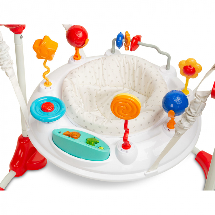Jumper pentru bebelusi Toyz Smol SML-1, Alb [2]