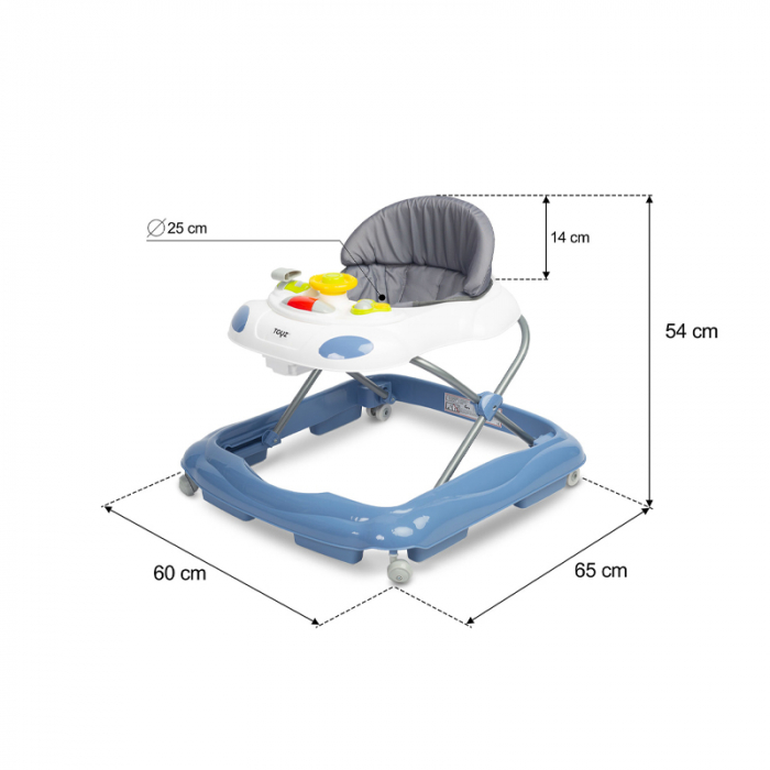 Premergator pentru baieti, Toyz Cario Navy 398082, Albastru [7]