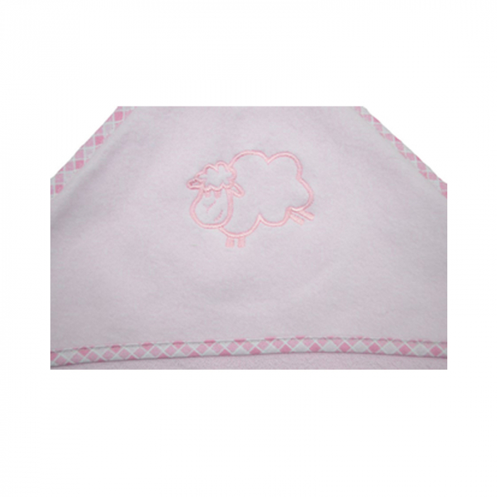 Prosop 80 x 80 cm cu gluga pentru bebelusi Mini Junior PBMini Junior3R [2]
