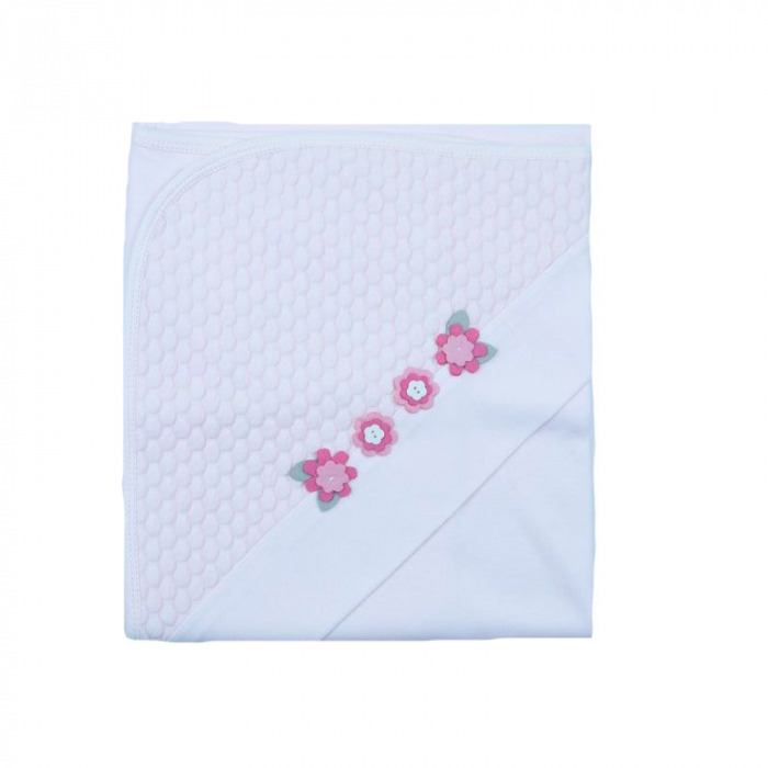 Prosop 80 x 80 cm pentru Fete Bebelinna 4035-R, Roz [1]