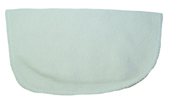 Prosop 80 x 90 cm cu gluga pentru bebelusi BABY LINE PBL1-C, Crem [2]