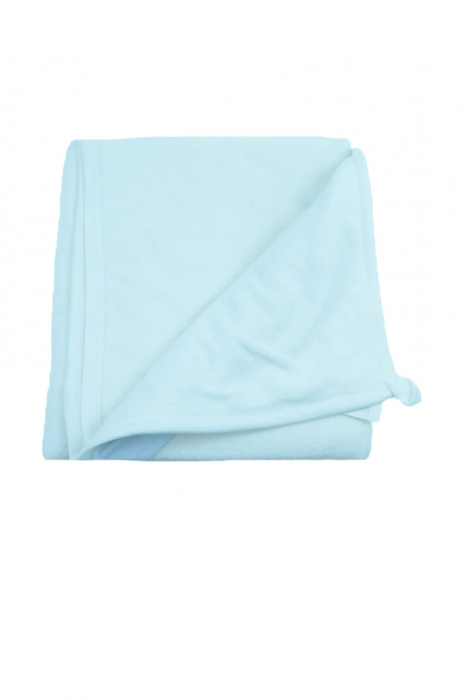 Prosop 90 x 80 cm cu gluga pentru bebelusi Gaye Bebe 910-1, Alb [3]
