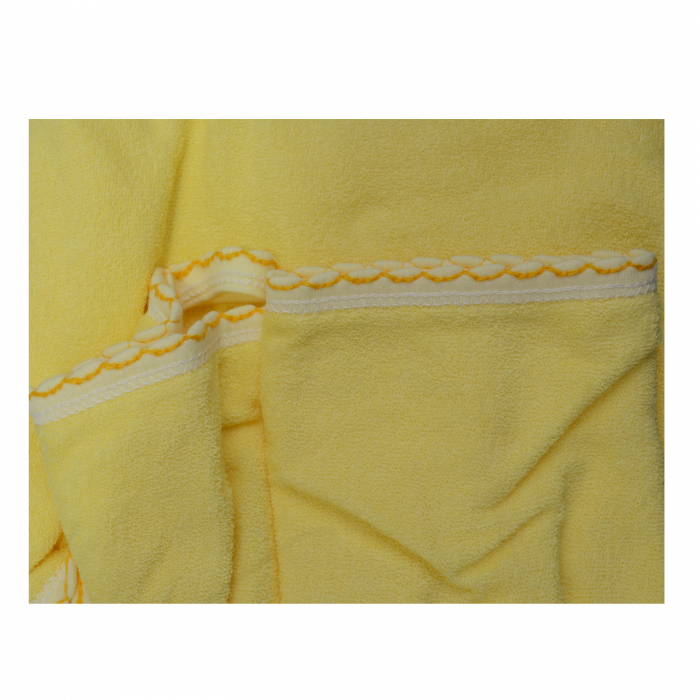 Prosop cu gluga 80 x 80 cm pentru copii Terjan 384600, Galben [2]