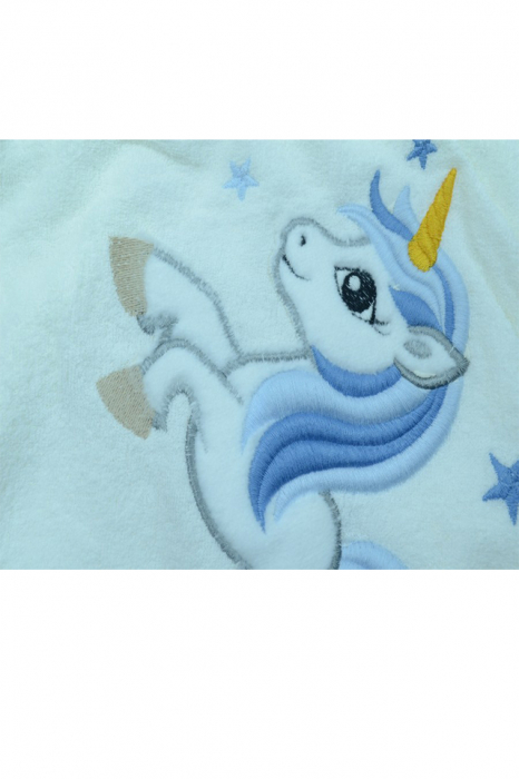 Prosop cu gluga 85 x 85 cm Baby Line PBB02, Multicolor [2]