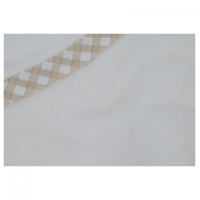 Prosop cu gluga 85 x 85 cm Mini Junior 9-472, Crem [3]