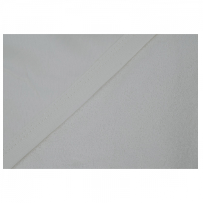 Prosop cu gluga 85 x 85 cm Babyline 9-612, Alb [3]