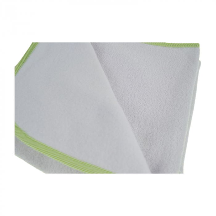 Prosop cu gluga din bumbac Thermofleet pentru copii, Mini Junior MJ1-060225, Alb [4]